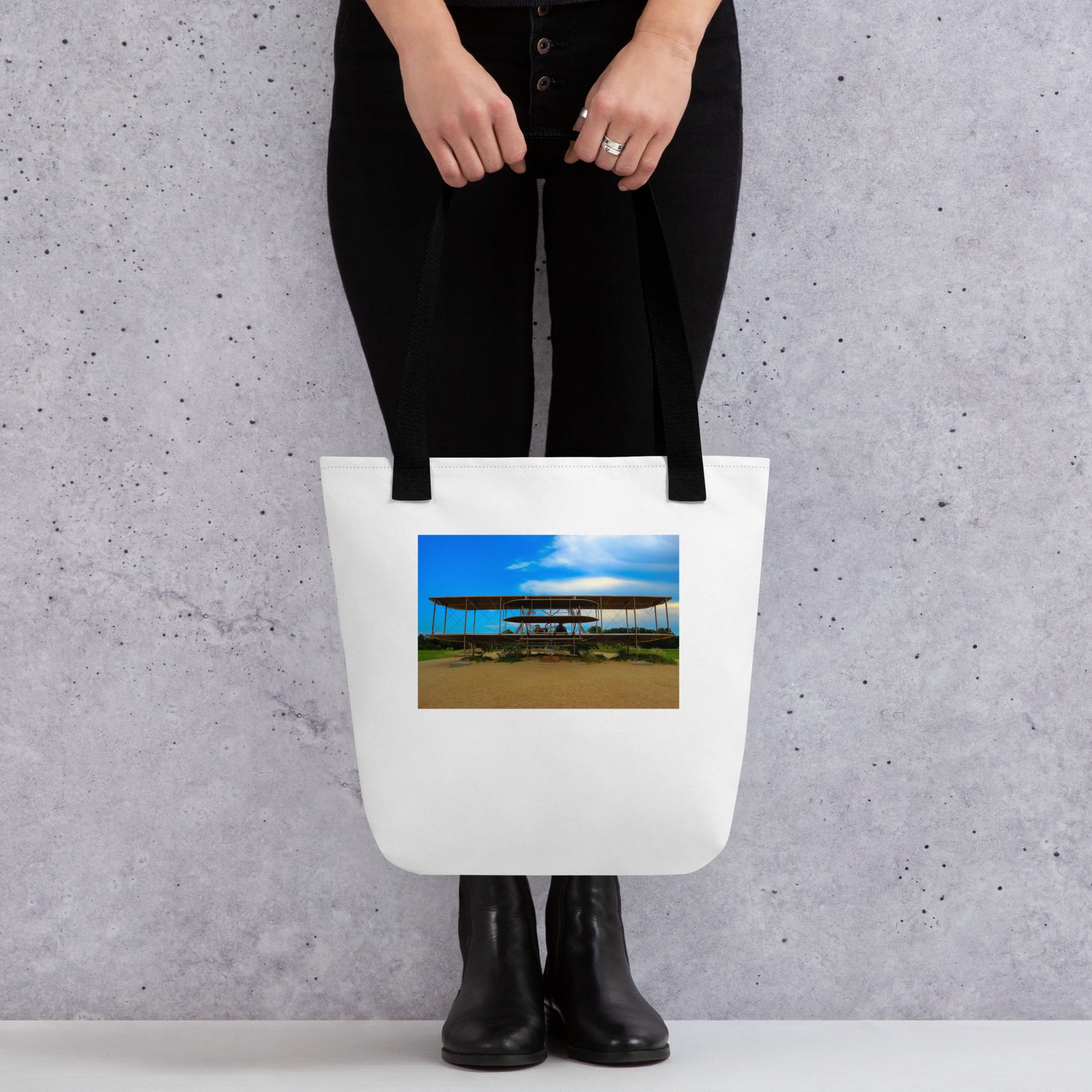 Kitty Hawk Design (Lille) Tote Bag