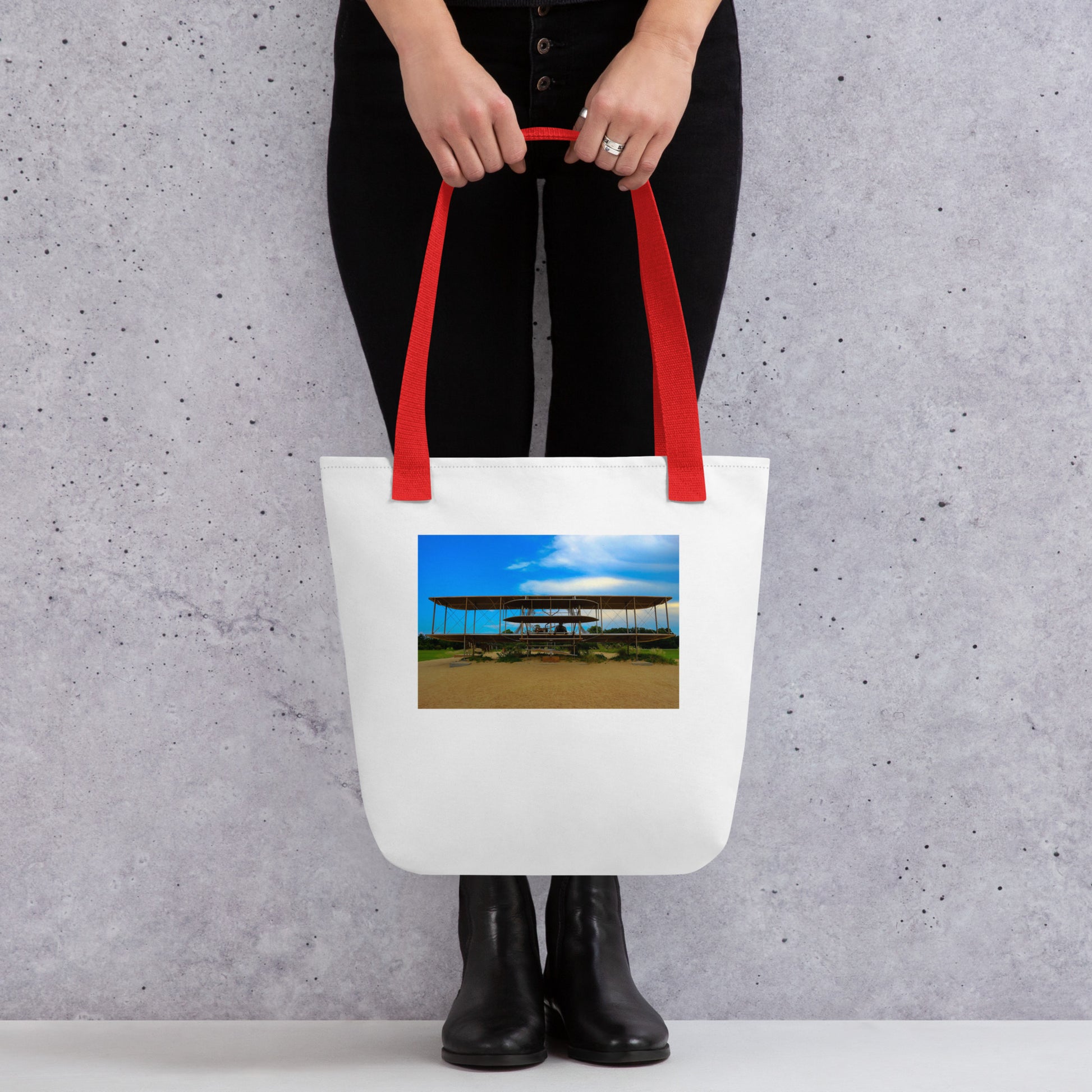 Kitty Hawk Design (Lille) Tote Bag