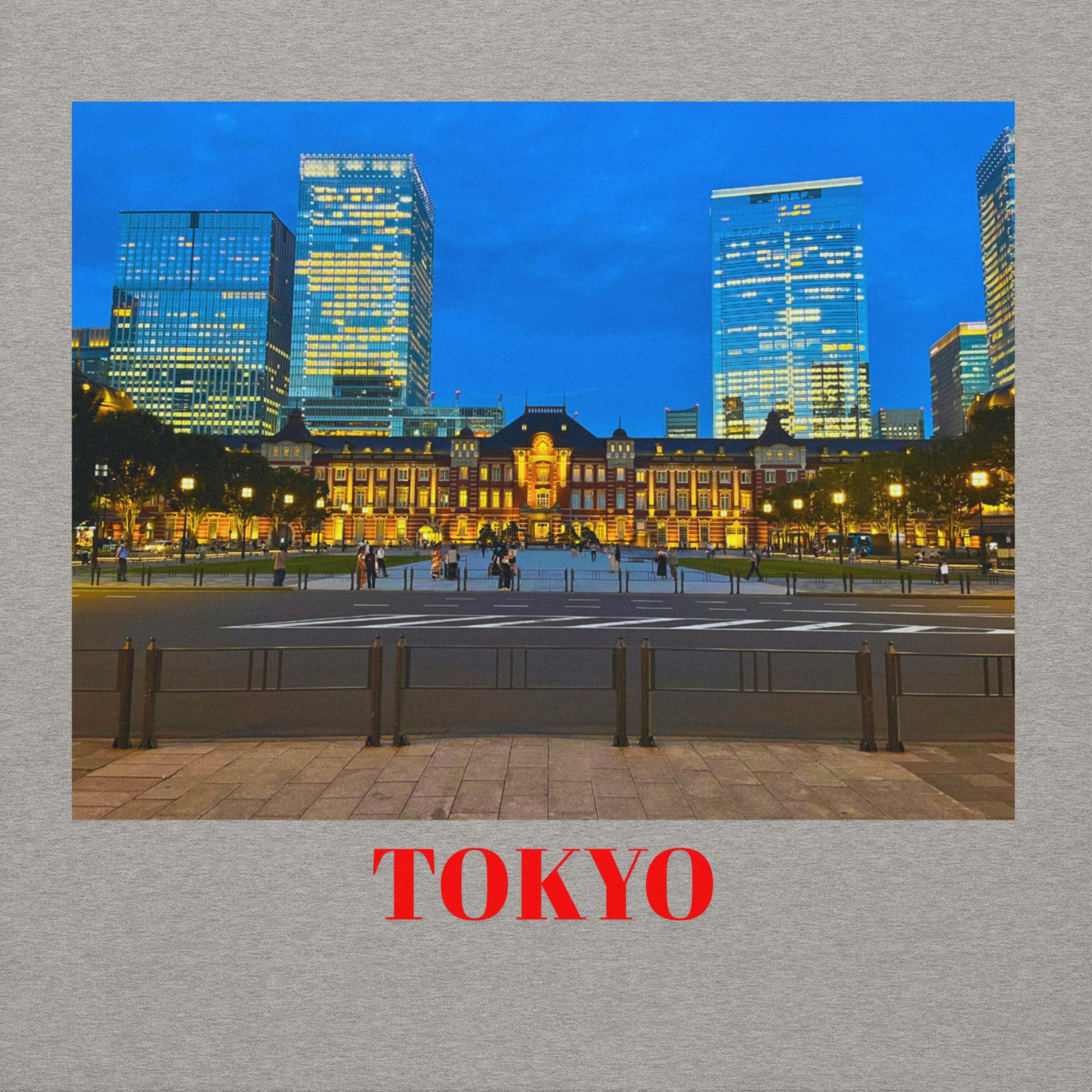 Tokyo Station Unisex hættetrøje Tokyo Souvenir