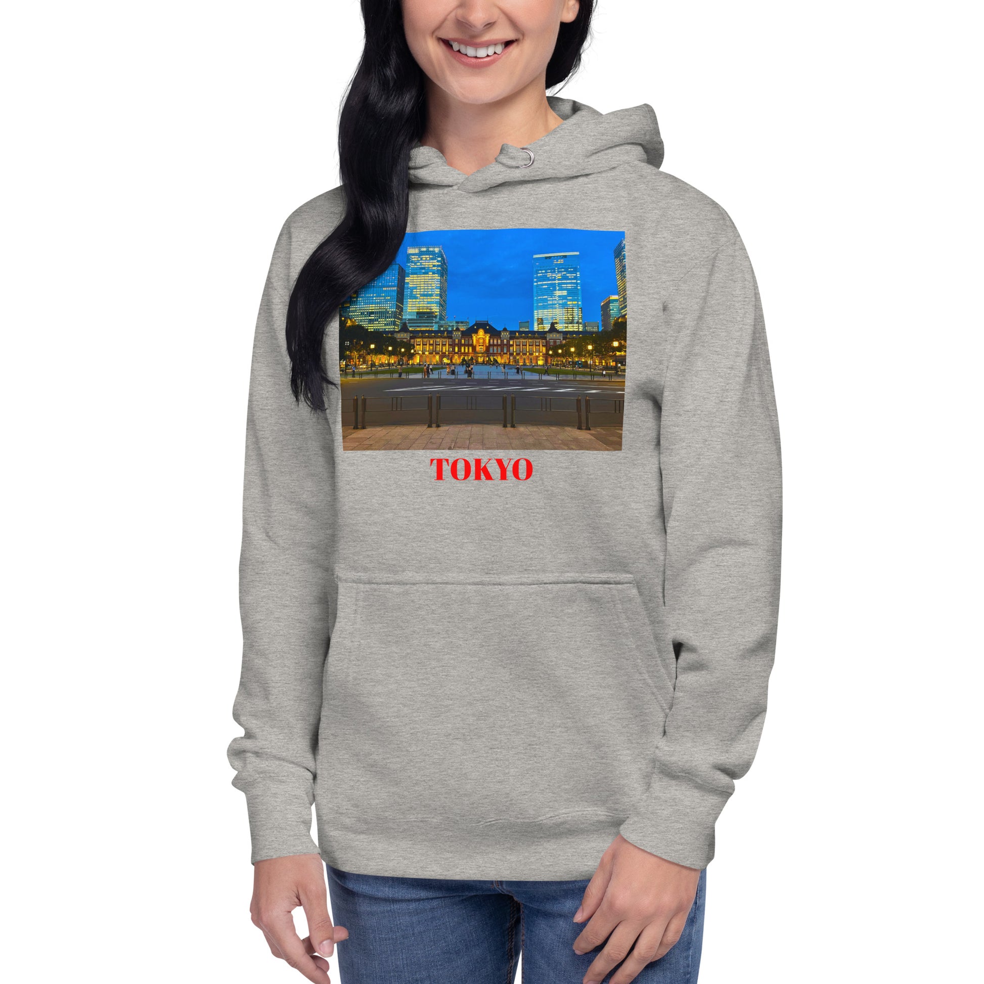 Tokyo Station Unisex hættetrøje Tokyo Souvenir