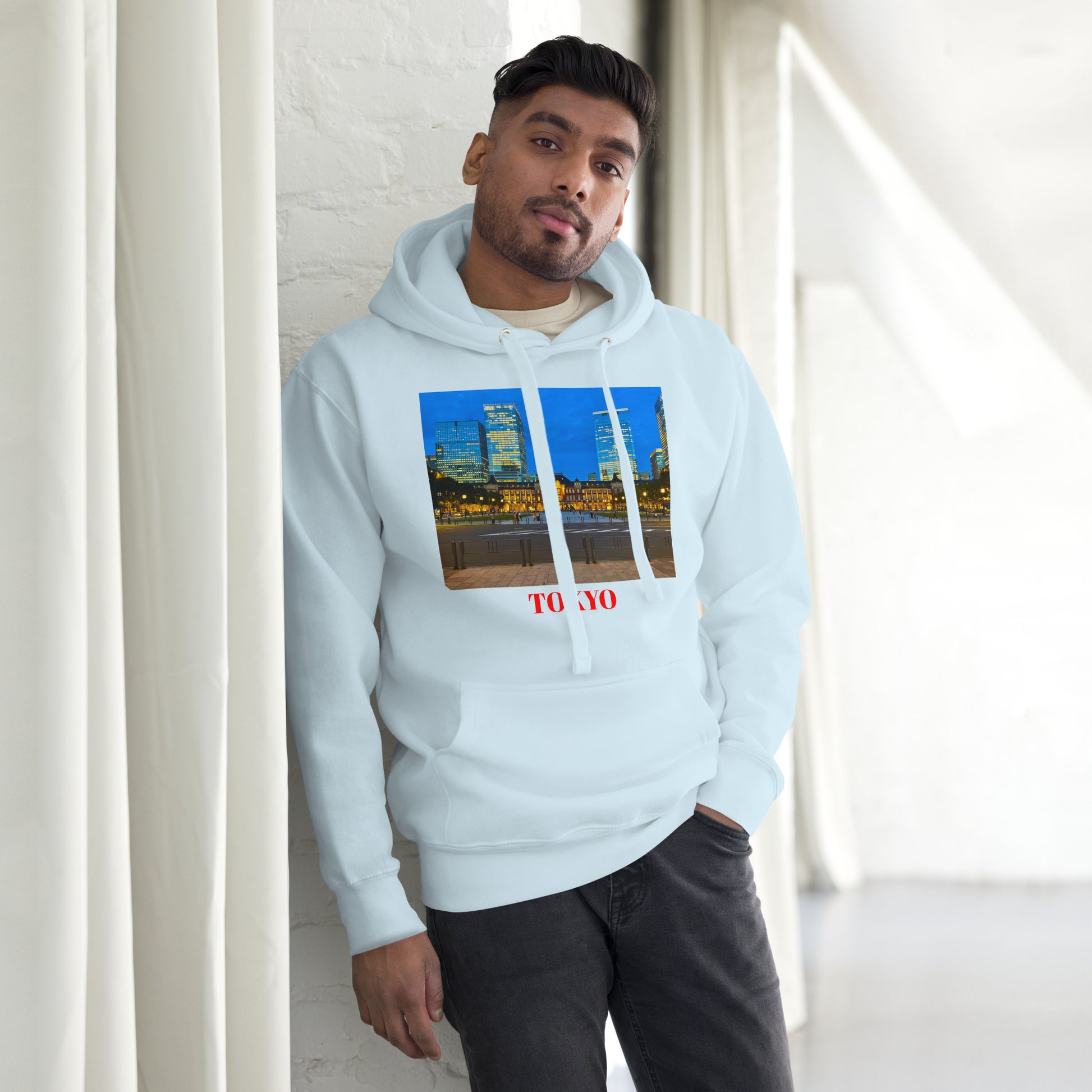 Tokyo Station Unisex hættetrøje Tokyo Souvenir