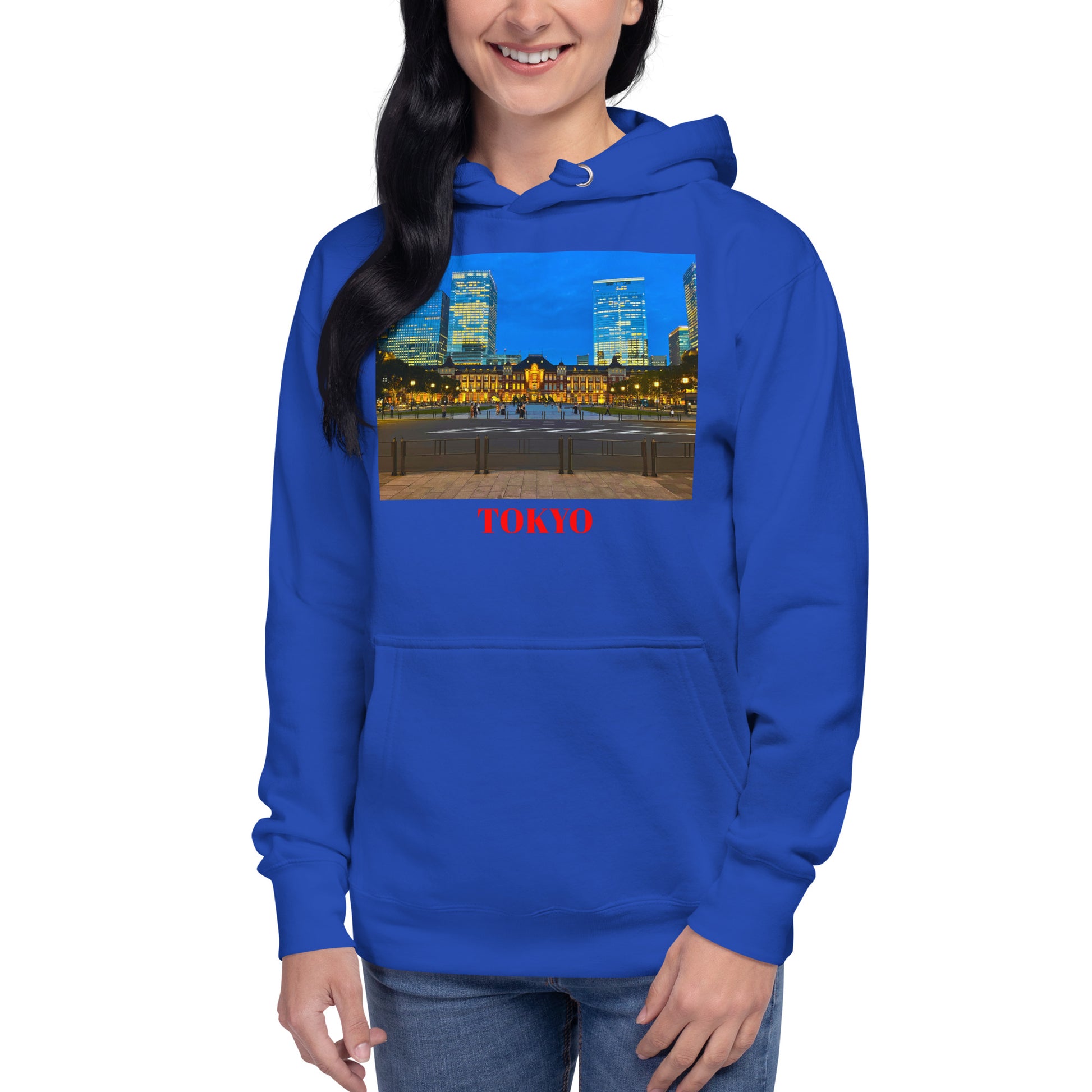 Tokyo Station Unisex hættetrøje Tokyo Souvenir