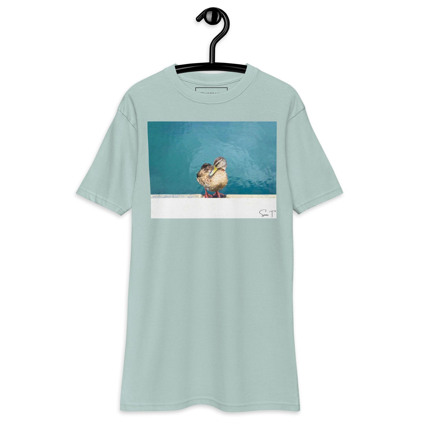 アヒル メンズプレミアムヘビーTシャツ