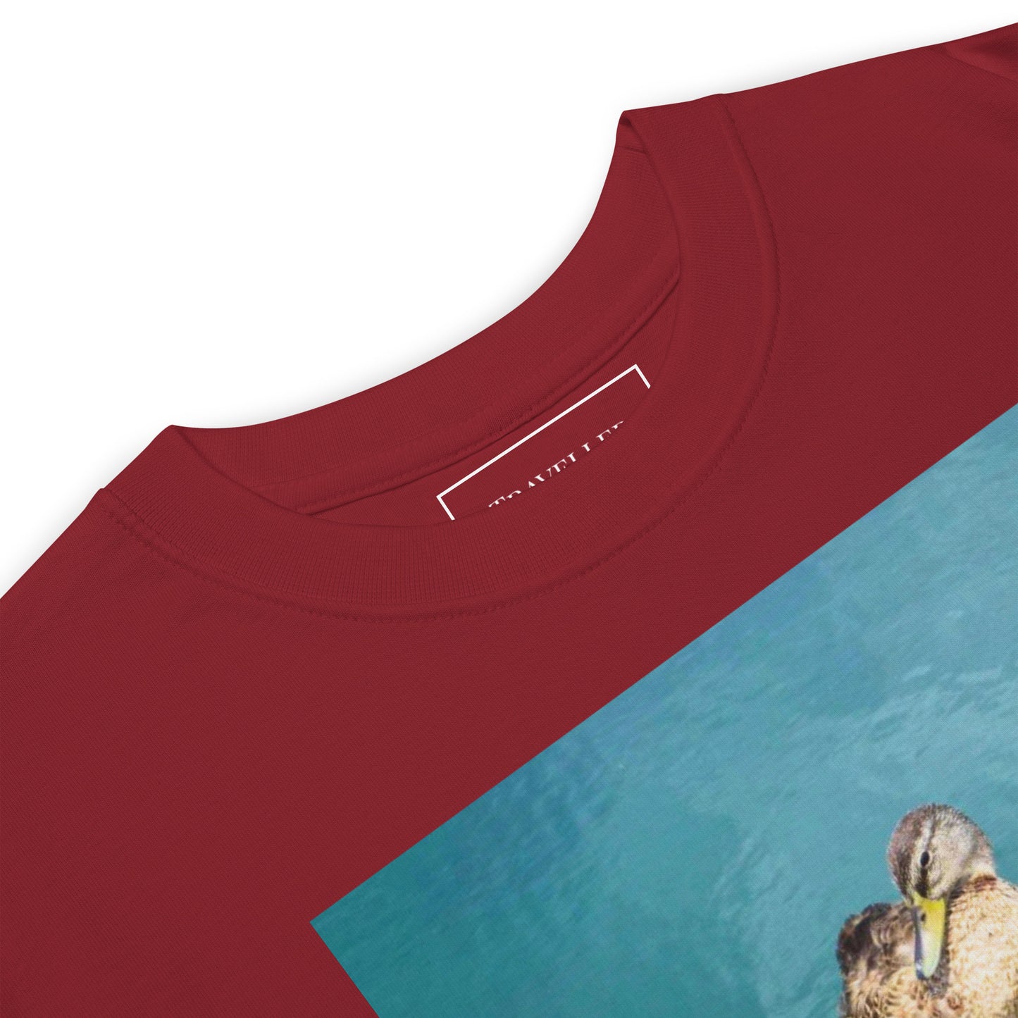 アヒル メンズプレミアムヘビーTシャツ