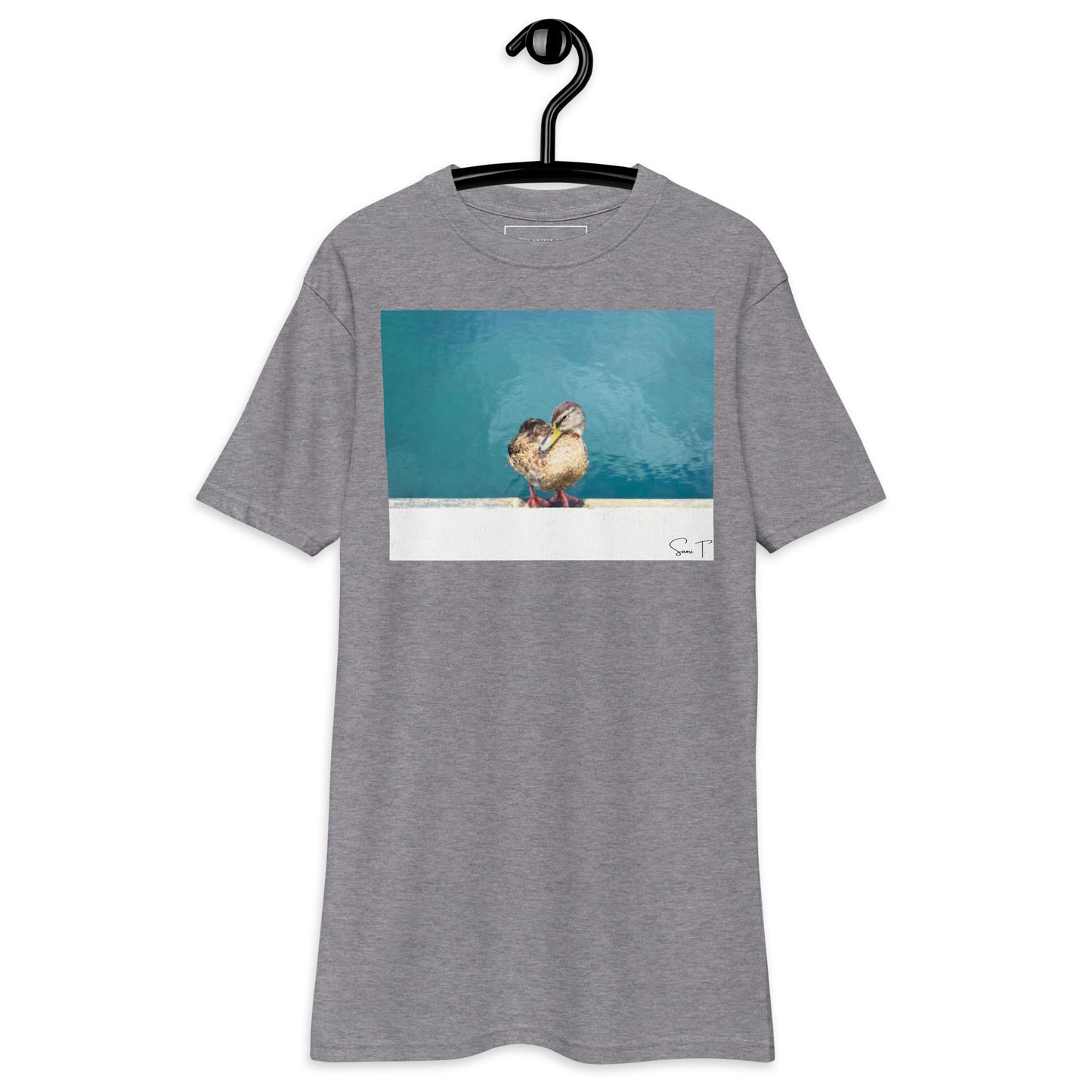 アヒル メンズプレミアムヘビーTシャツ