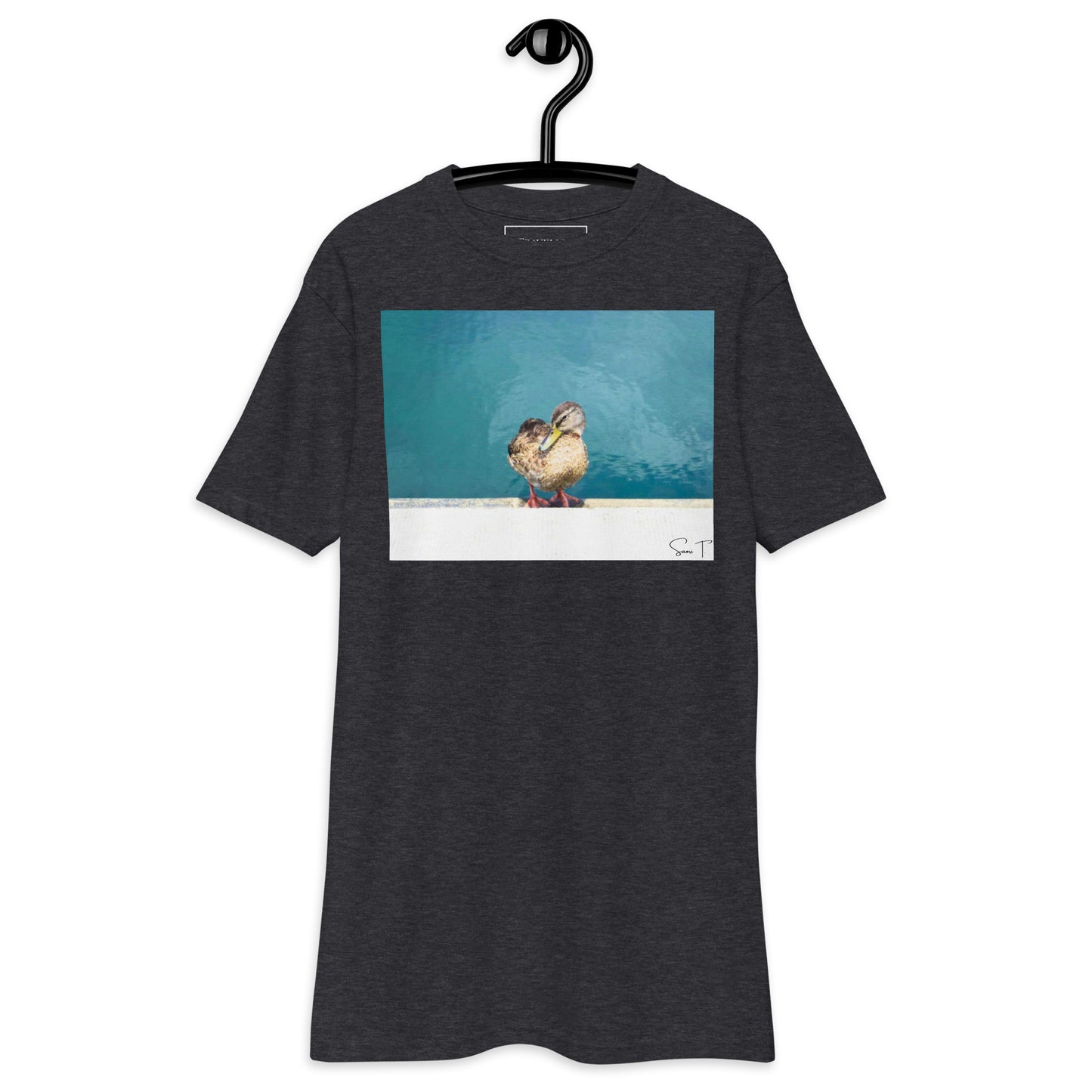 アヒル メンズプレミアムヘビーTシャツ