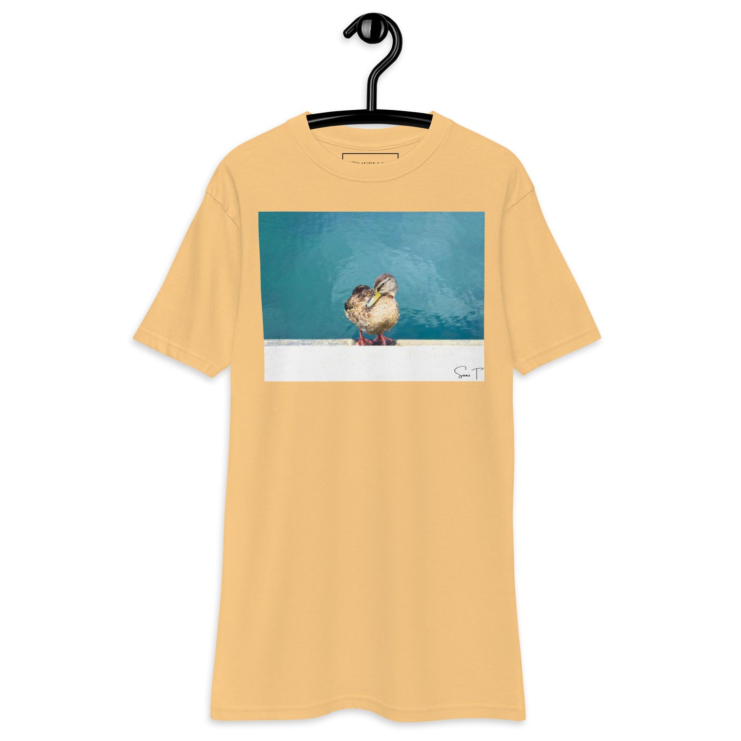 アヒル メンズプレミアムヘビーTシャツ
