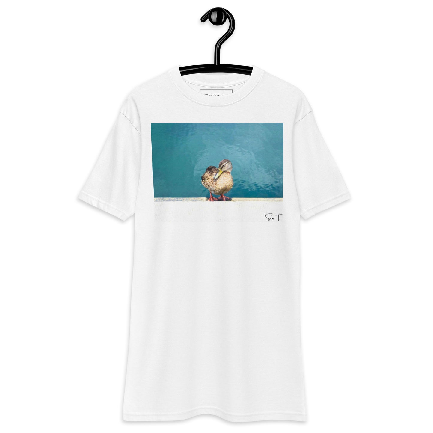 アヒル メンズプレミアムヘビーTシャツ