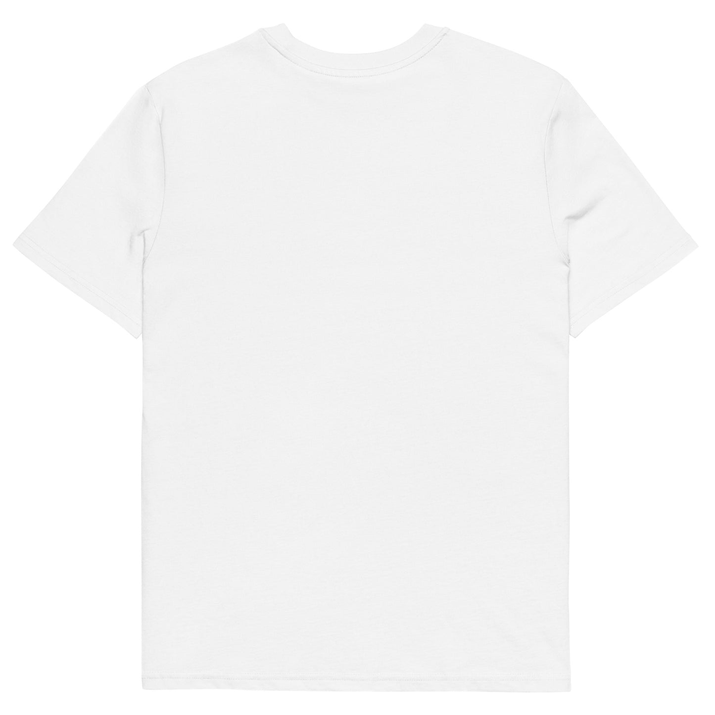オーガニックコットン ピンクバラ ユニセックスTシャツ