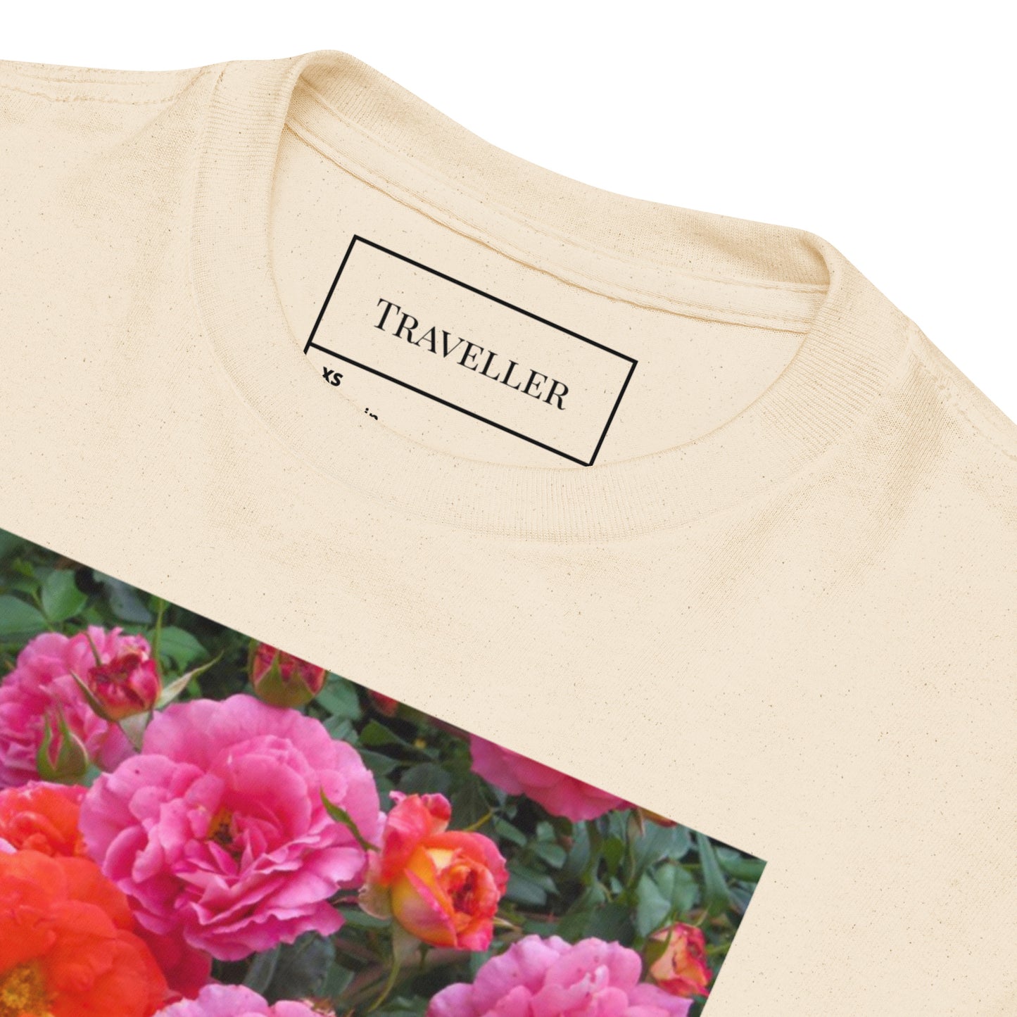 ピンクのバラ ユースTシャツ