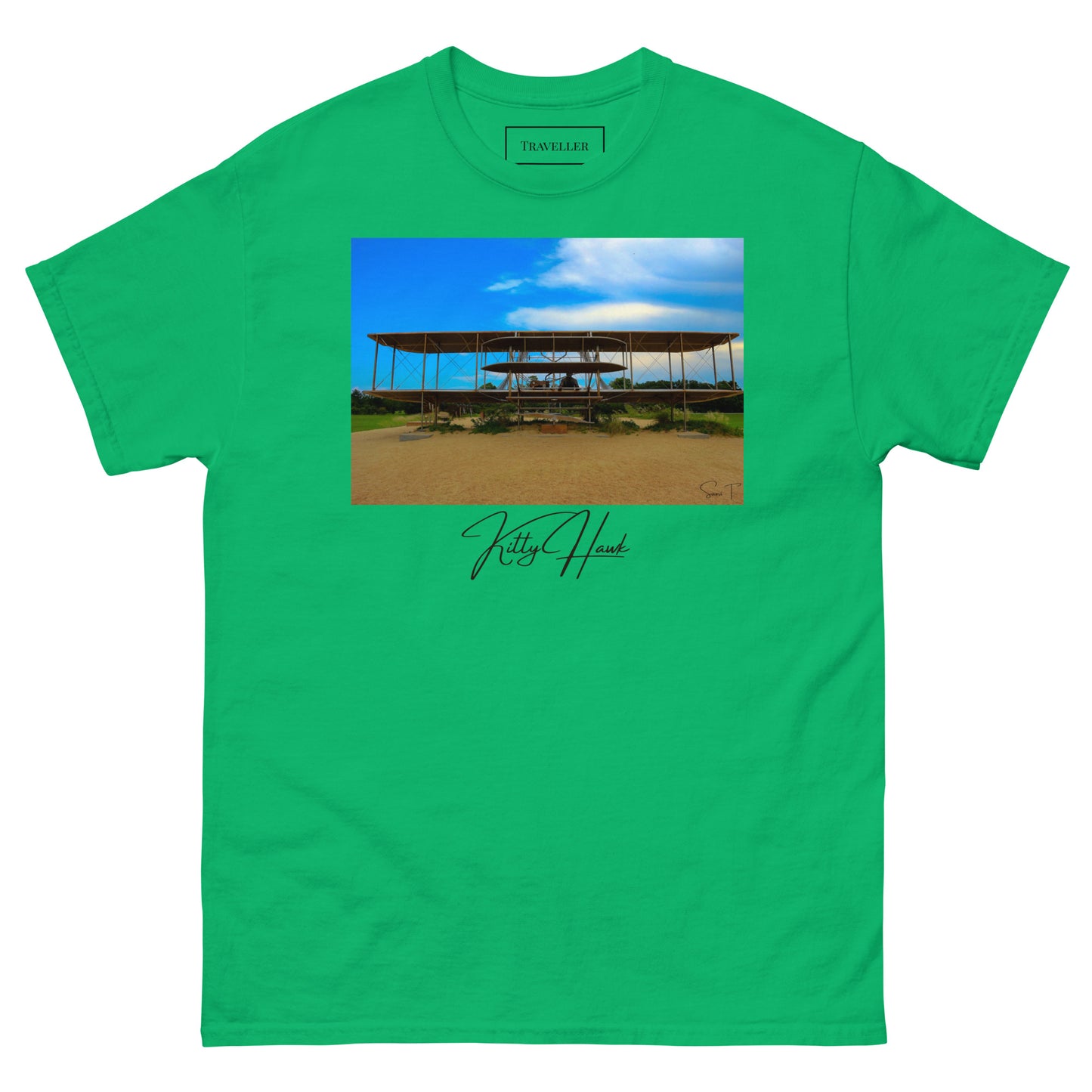 キティホーク ユニセックスTシャツ Irish Green