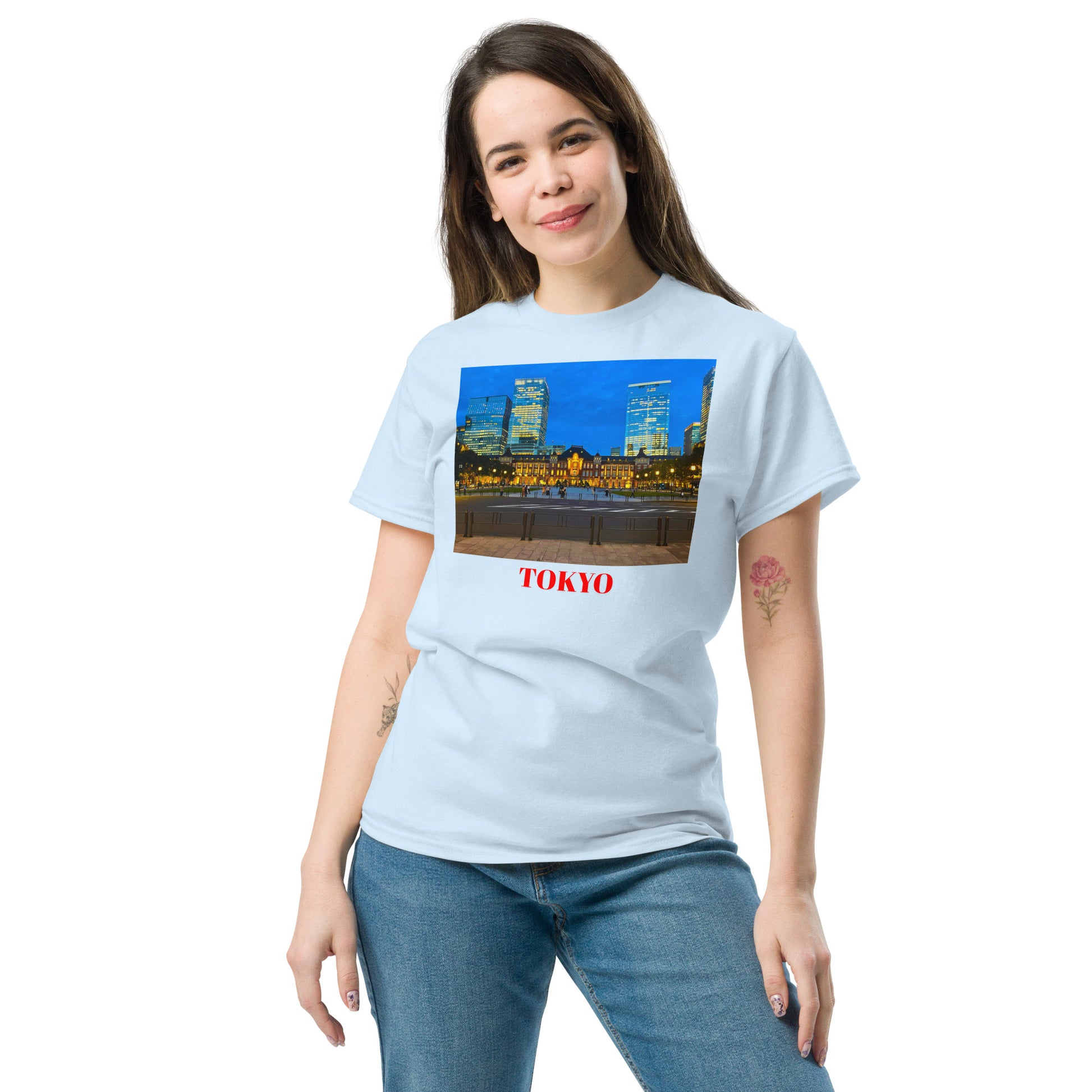 Tokyo Station T-shirt, unisex, Tokyo souvenir