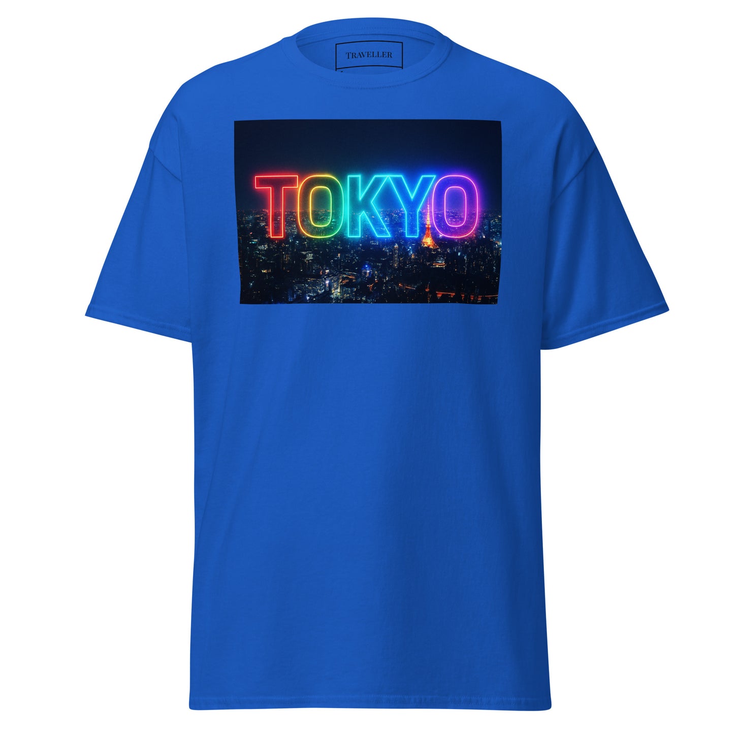 東京ロゴTシャツ 夜景デザイン ユニセックス