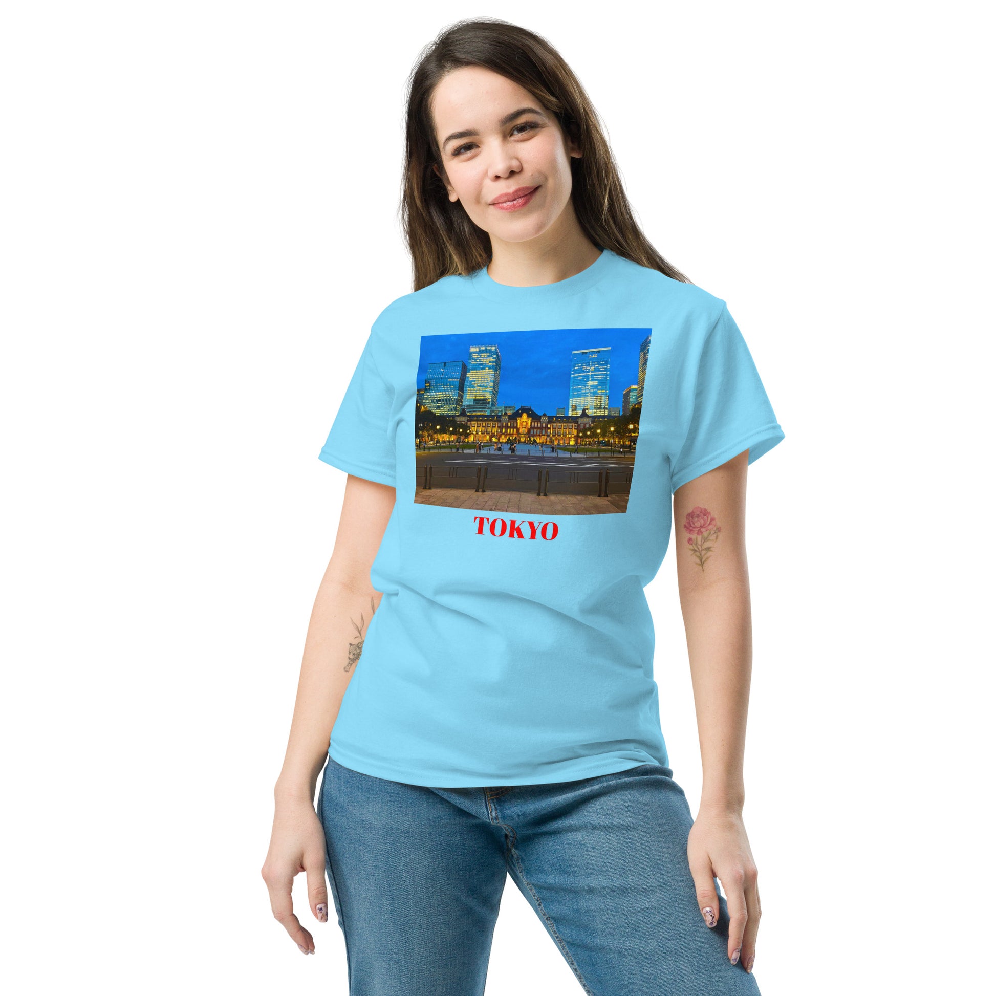 Tokyo Station T-shirt, unisex, Tokyo souvenir