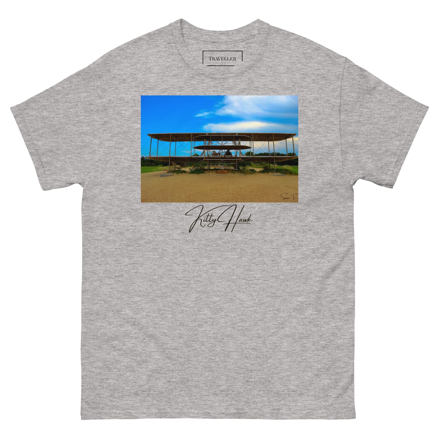 キティホーク ユニセックスTシャツ Sport Grey