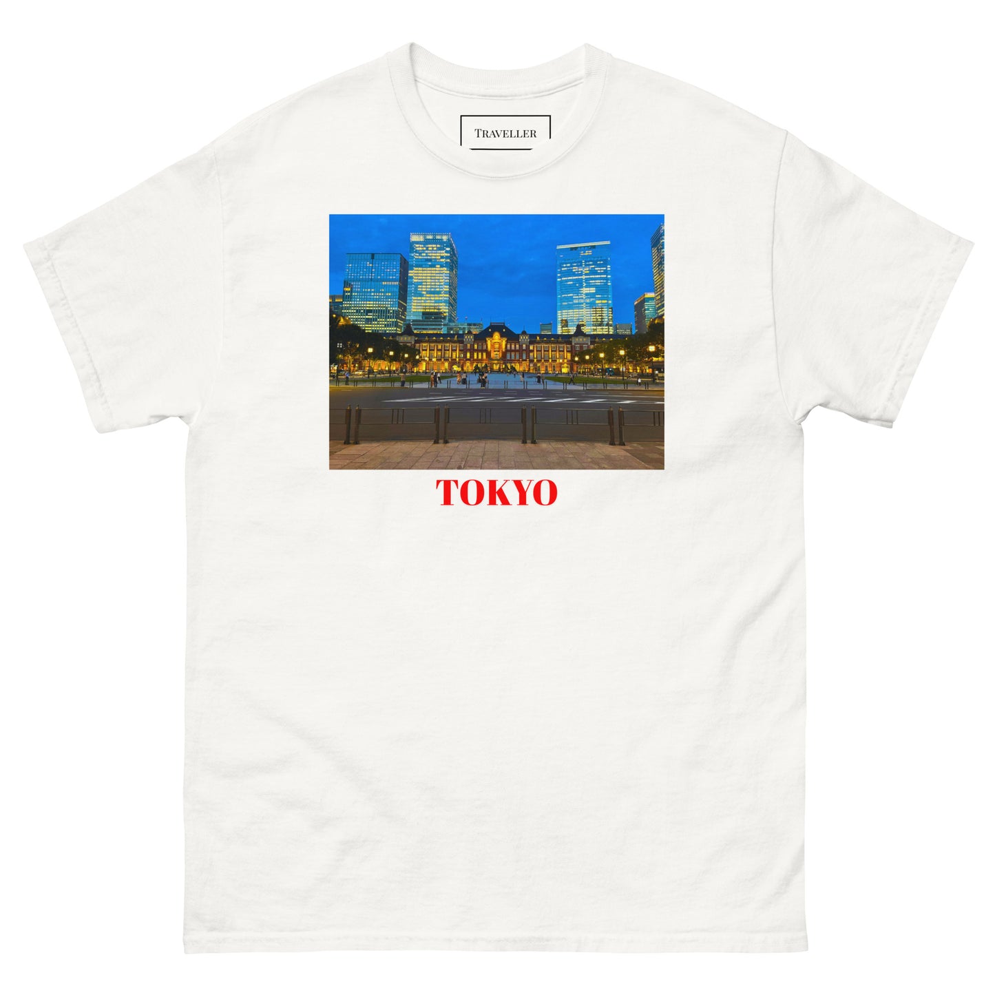 東京駅Tシャツ ユニセックス White