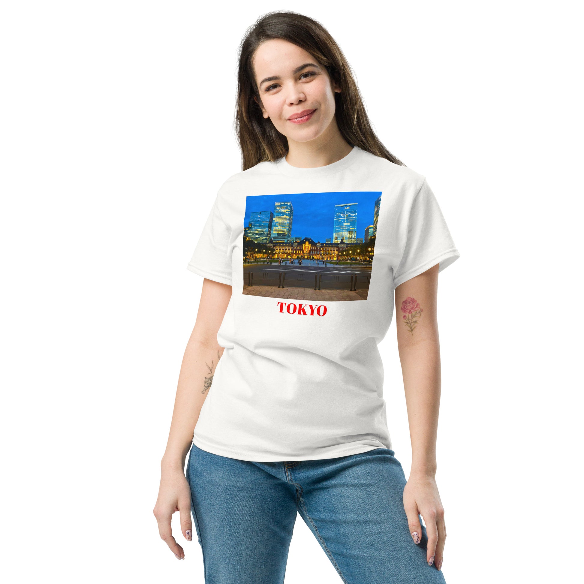 Tokyo Station T-shirt, unisex, Tokyo souvenir