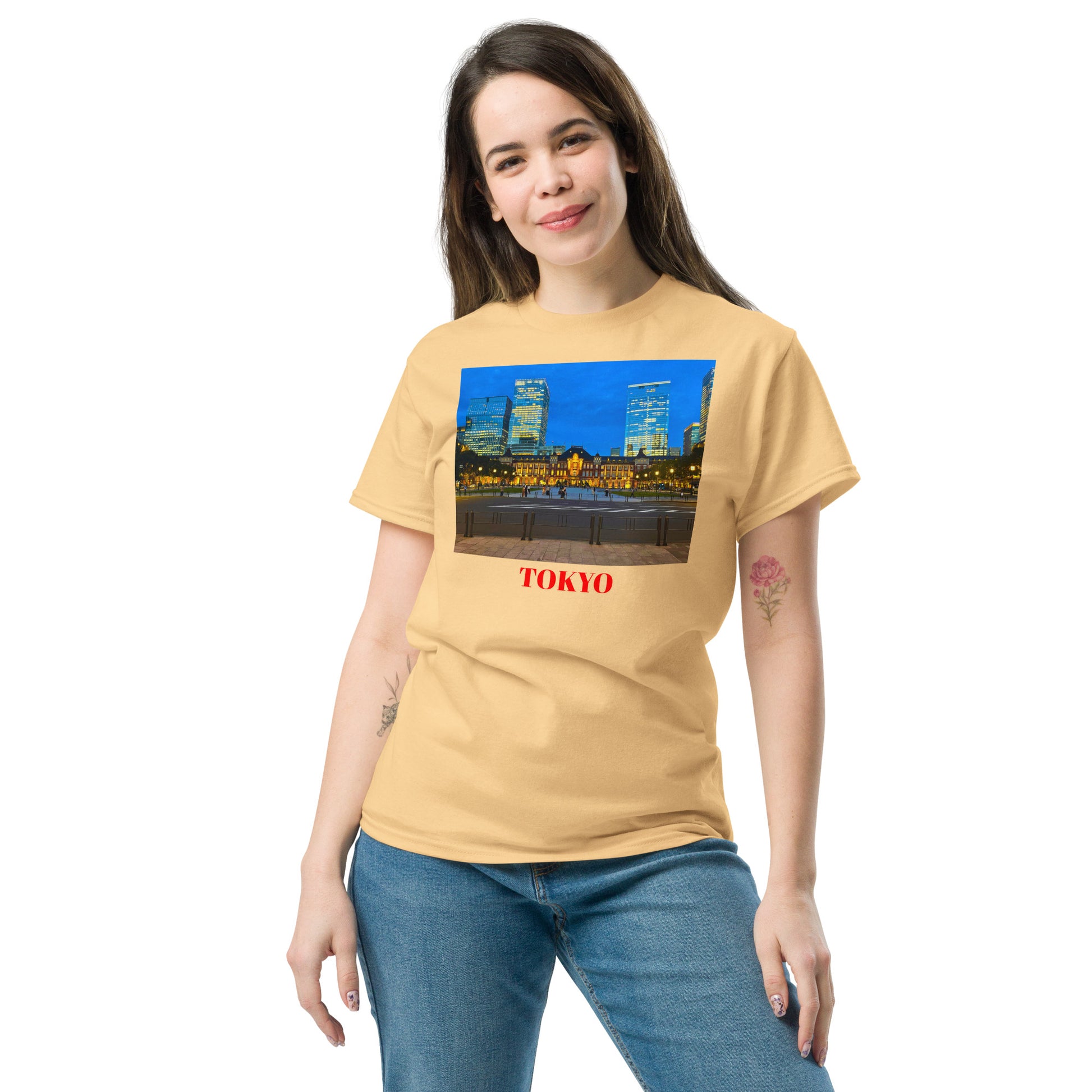 Tokyo Station T-shirt, unisex, Tokyo souvenir