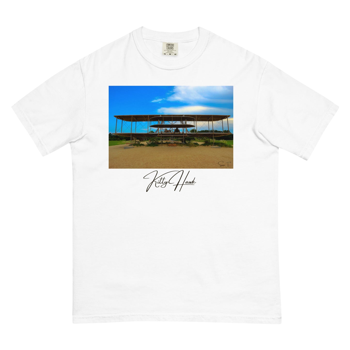 キティホーク ユニセックス ヘビーTシャツ ガーメントダイ加工 4XL