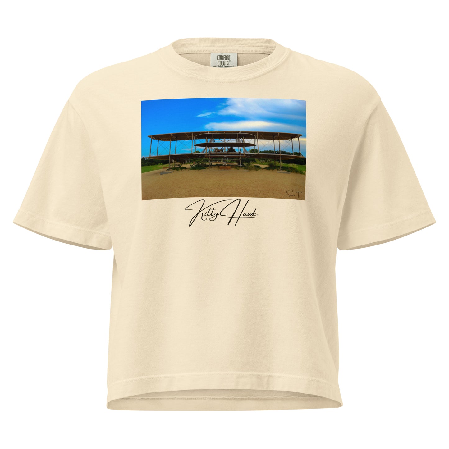 レディース キティホーク ヘビーボックスティーシャツ Ivory