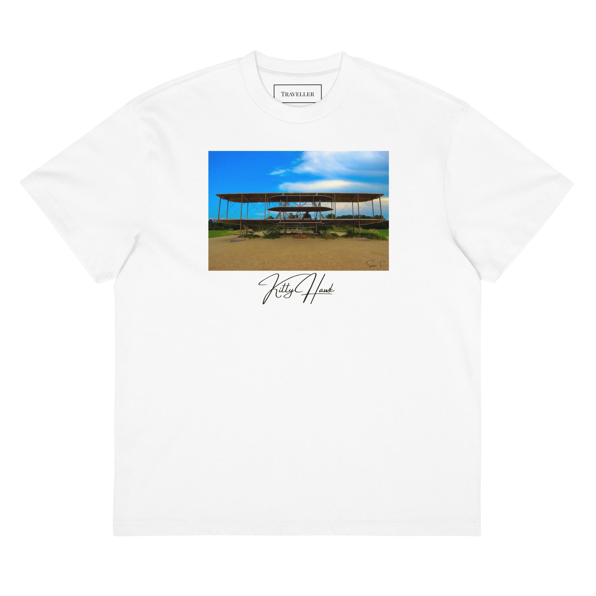 Herre Kitty Hawk Box T-shirt