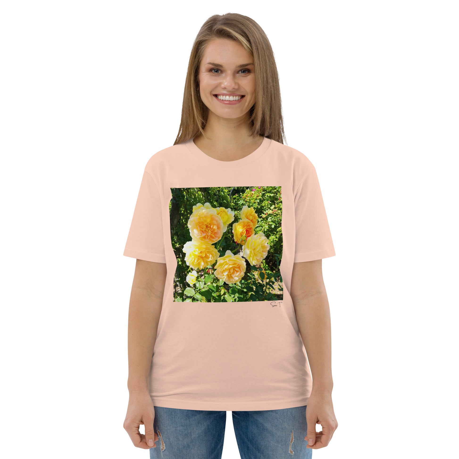 Gul Rose Unisex T-shirt 2XL