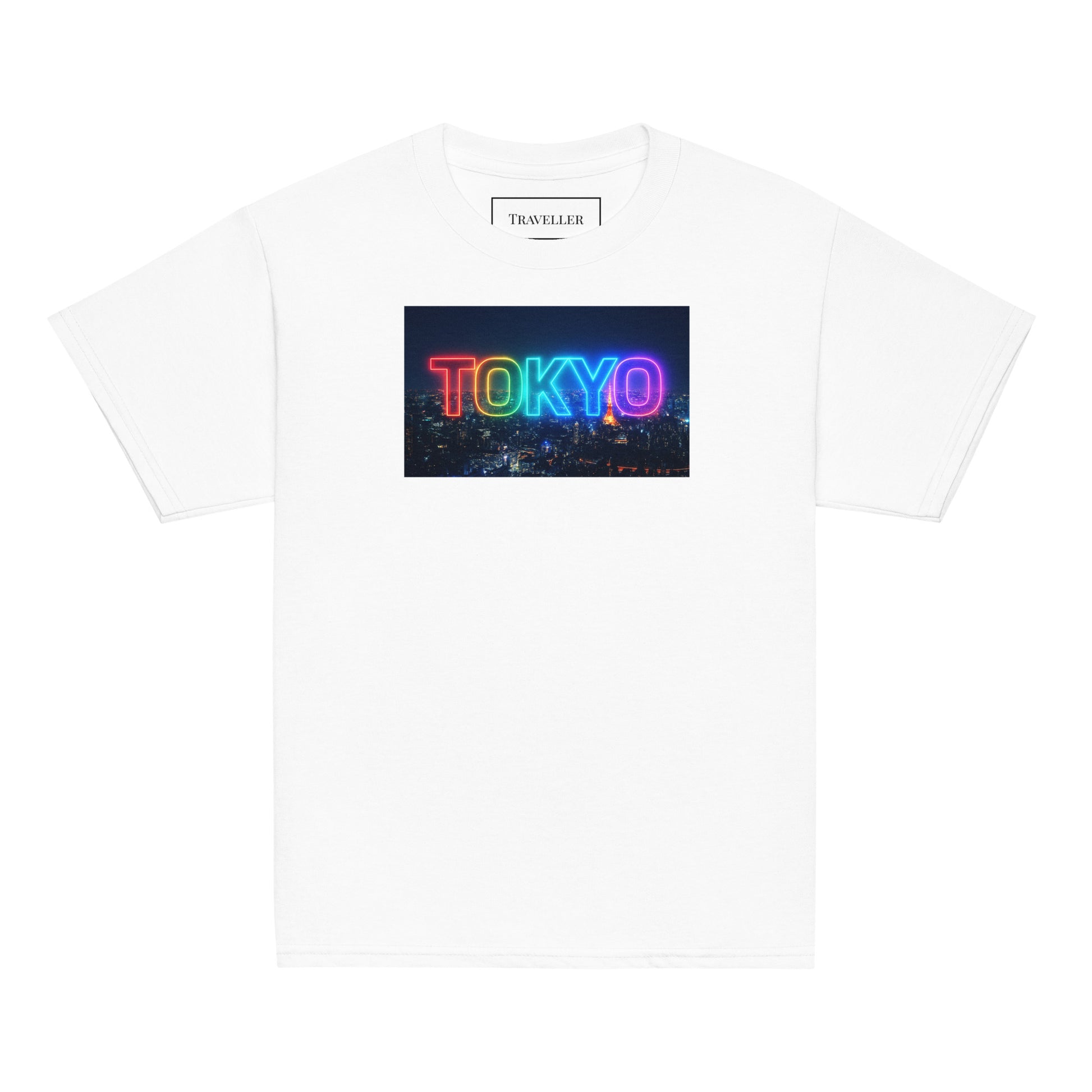 Tokyo Night View Ungdom T-shirt Tokyo Souvenir