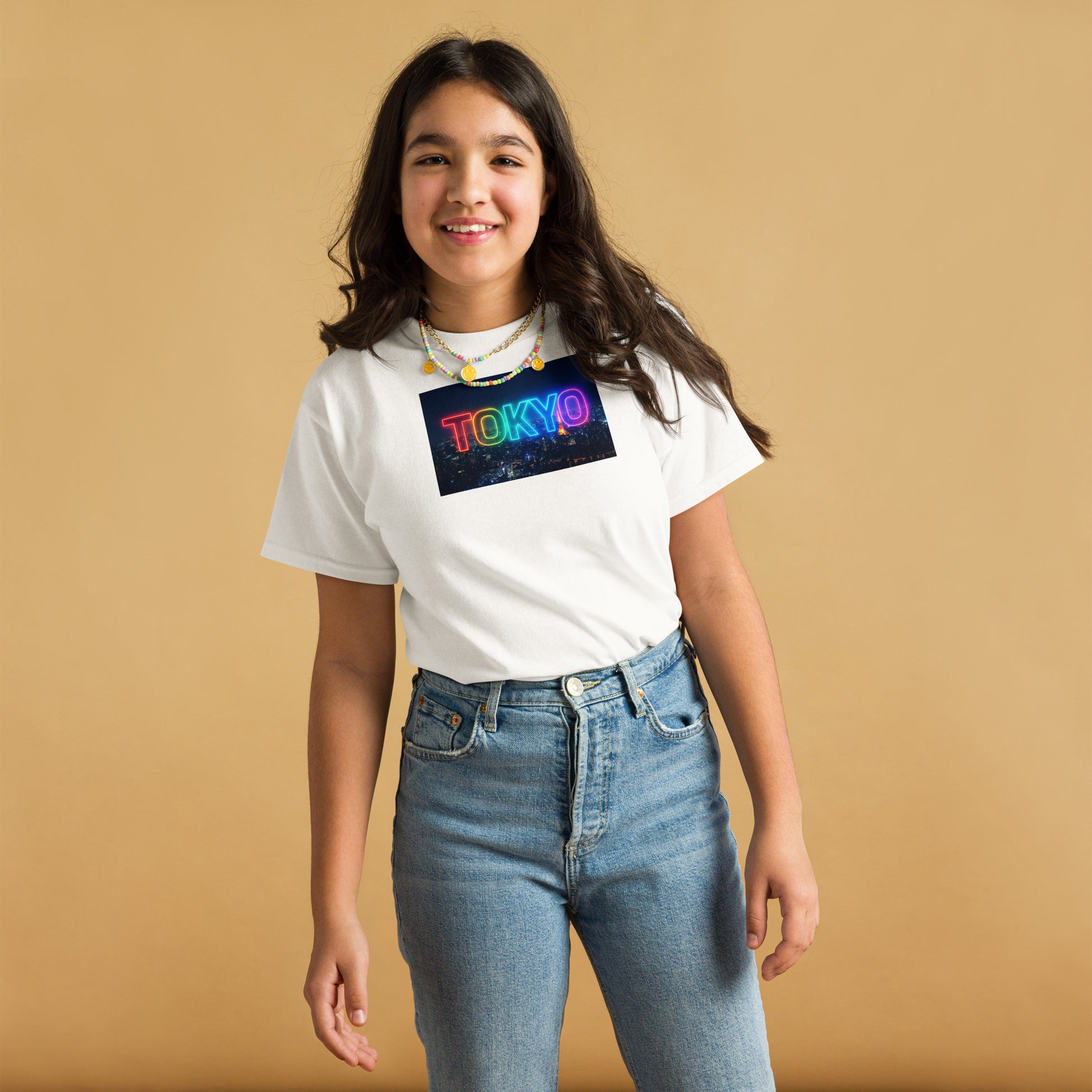 Tokyo Night View Ungdom T-shirt Tokyo Souvenir