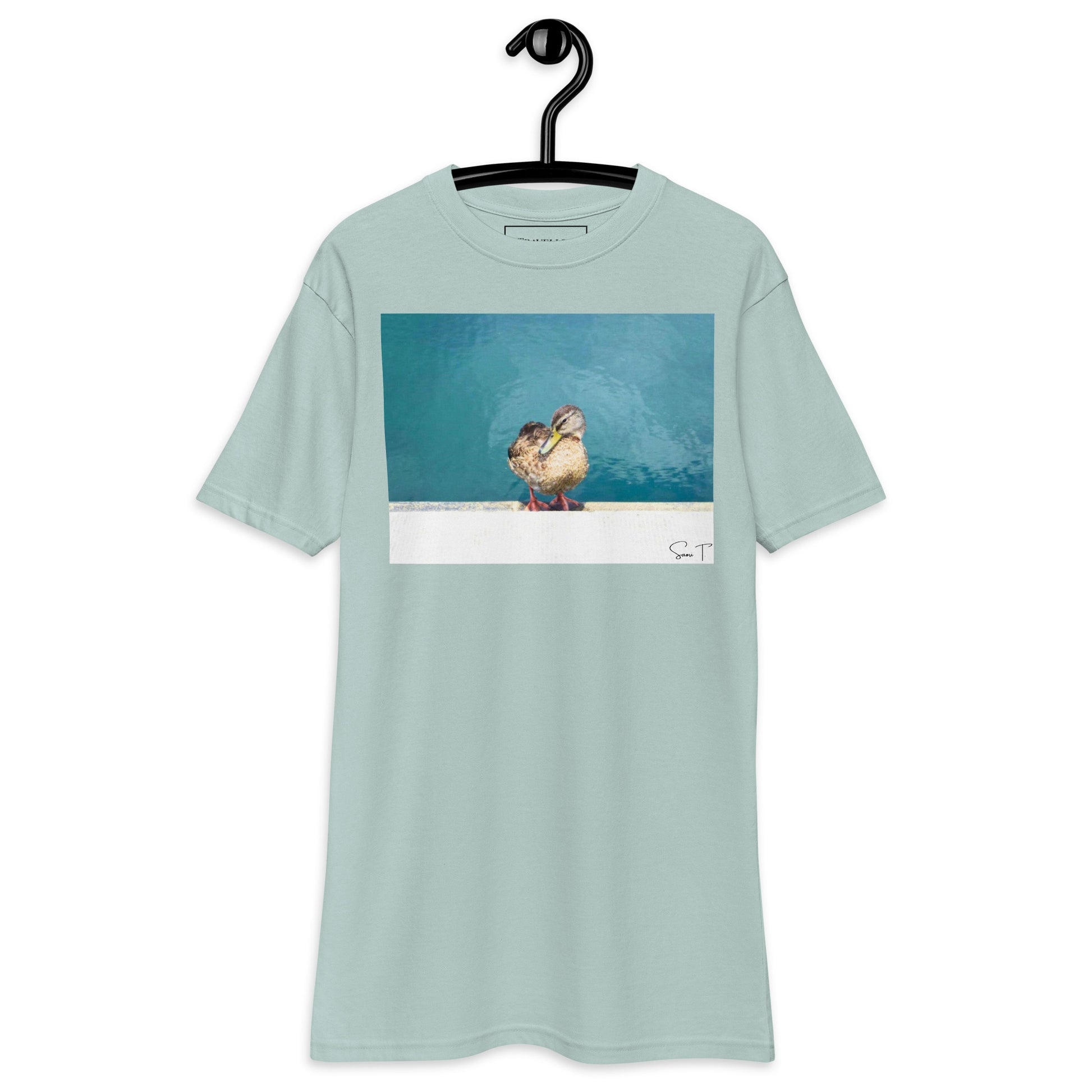 アヒル メンズプレミアムヘビーTシャツ