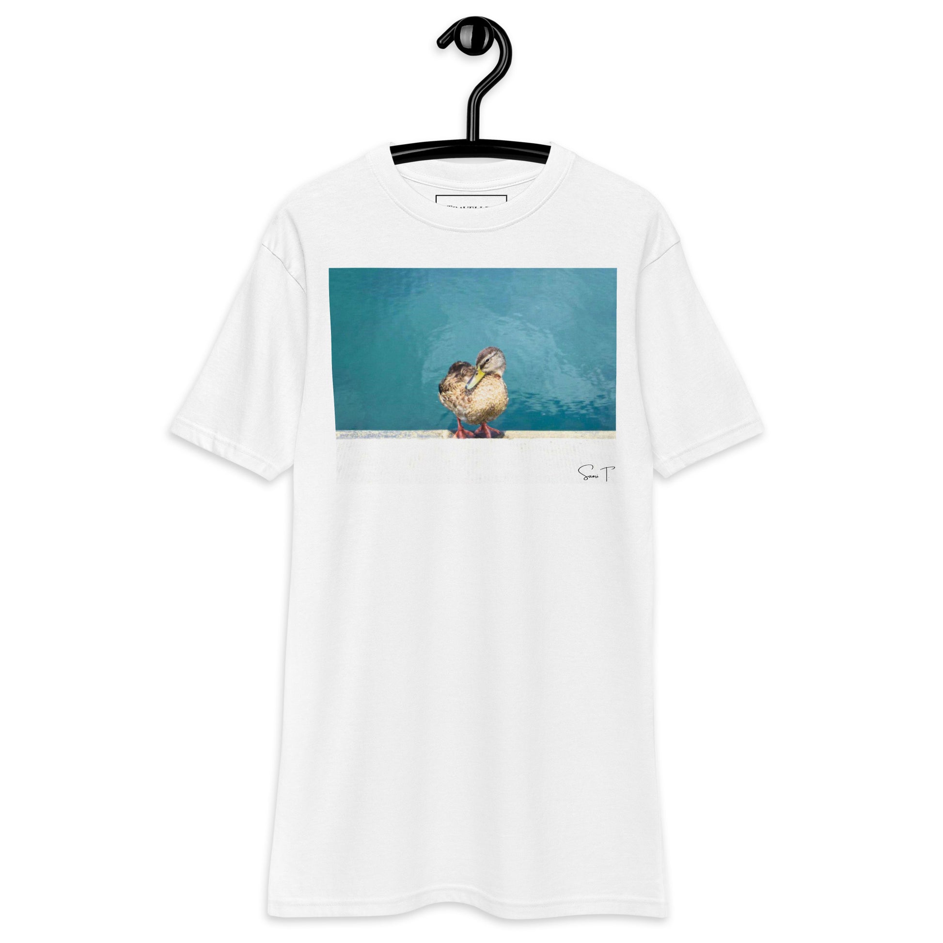 アヒル メンズプレミアムヘビーTシャツ
