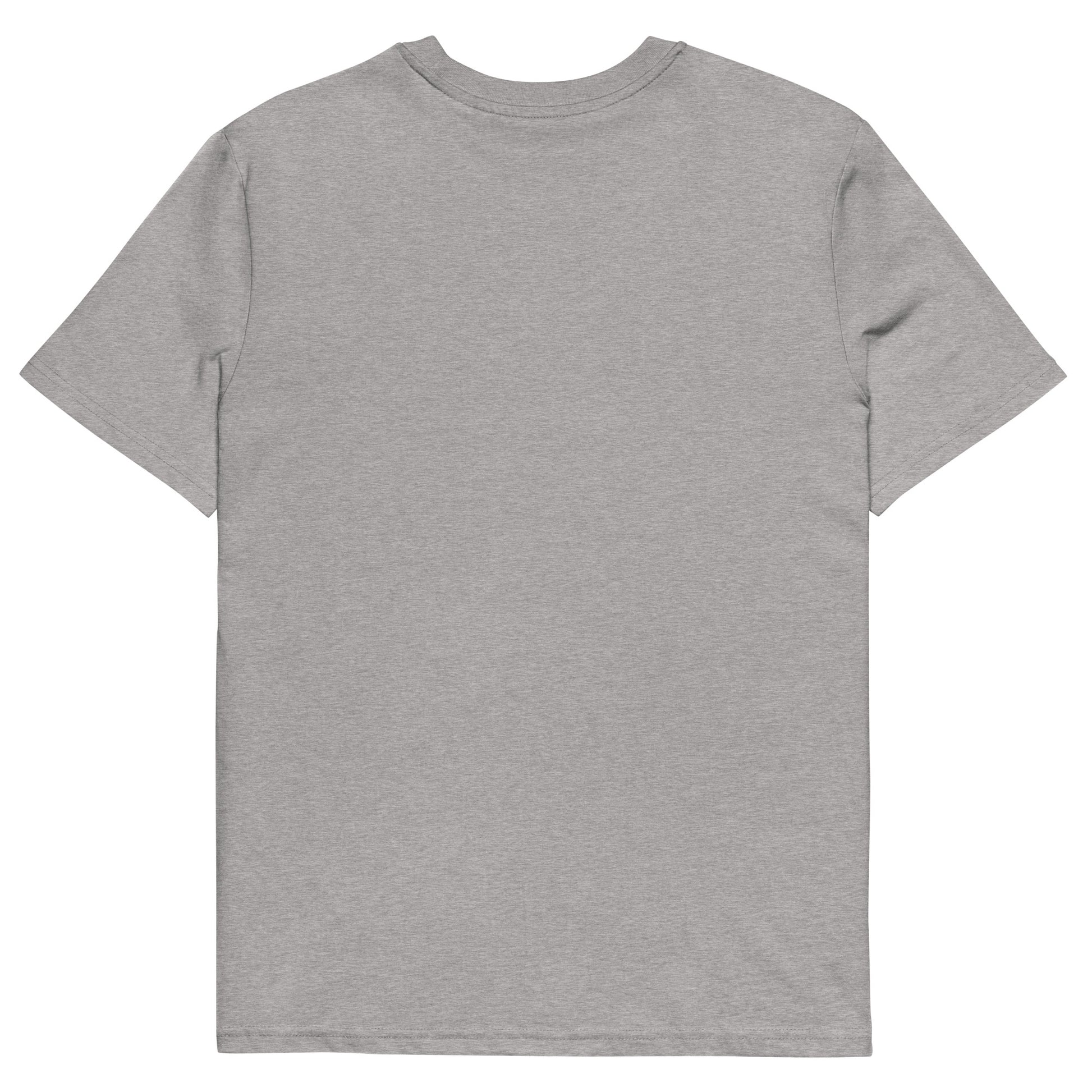 オーガニックコットン ピンクバラ ユニセックスTシャツ