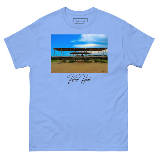 キティホーク ユニセックスTシャツ Carolina Blue